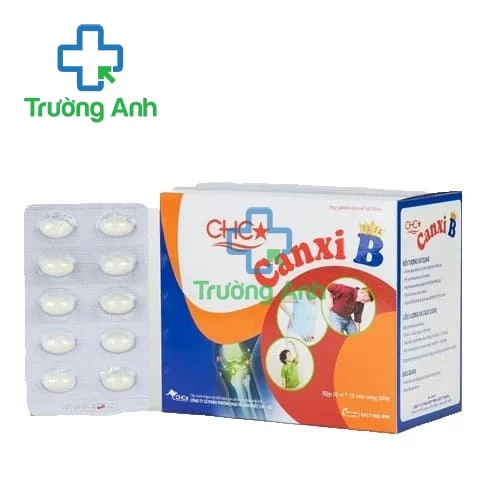 CHC Canxi B Siro (chai 100ml) - Hỗ trợ bổ sung canxi và vitamin D3